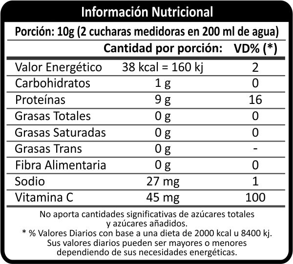 IN Colágeno + C limón