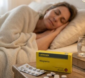 Magnesio Lafarmen en comprimidos para prevenir calambres y fatiga muscular en deportistas