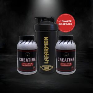 Combo 2 Creatinas 1g + Shaker de Regalo