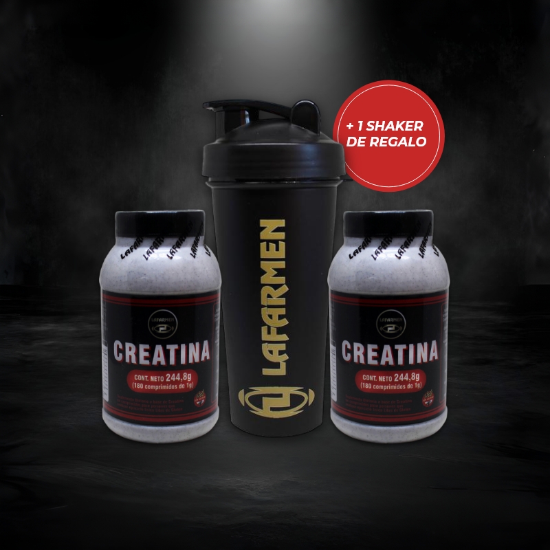 creatina + shaker