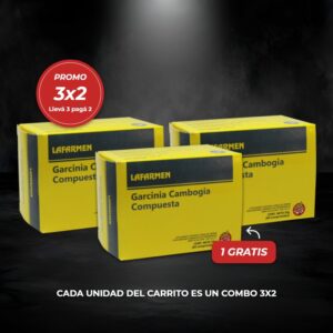 Combo 3x2 Garcinia cambogia compuesta